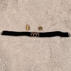 Godly Nature Jewelry Cathedral Choker, Ring, Hair Cuff